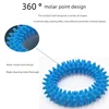 Pet Chew Toy Soft Rubber Bite-resistance Bone Shape Teeth Grinding Chewing Toys for Small Dogs Training Pet Supplies 4