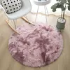 Thickened Plush Rugs Round Carpet For Living Room Sofa Foot Pad 2023 Fluffy Soft Kids Bedroom Cushion Balcony Hanging Basket Mat 4