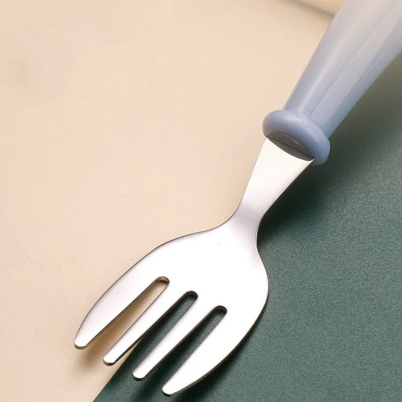 2Pcs Children Spoon Forks Box Kids Stainless Steel Kids Cutlery Portable Boys Girls Soup Ladle Kids Forks Spoons Accessories