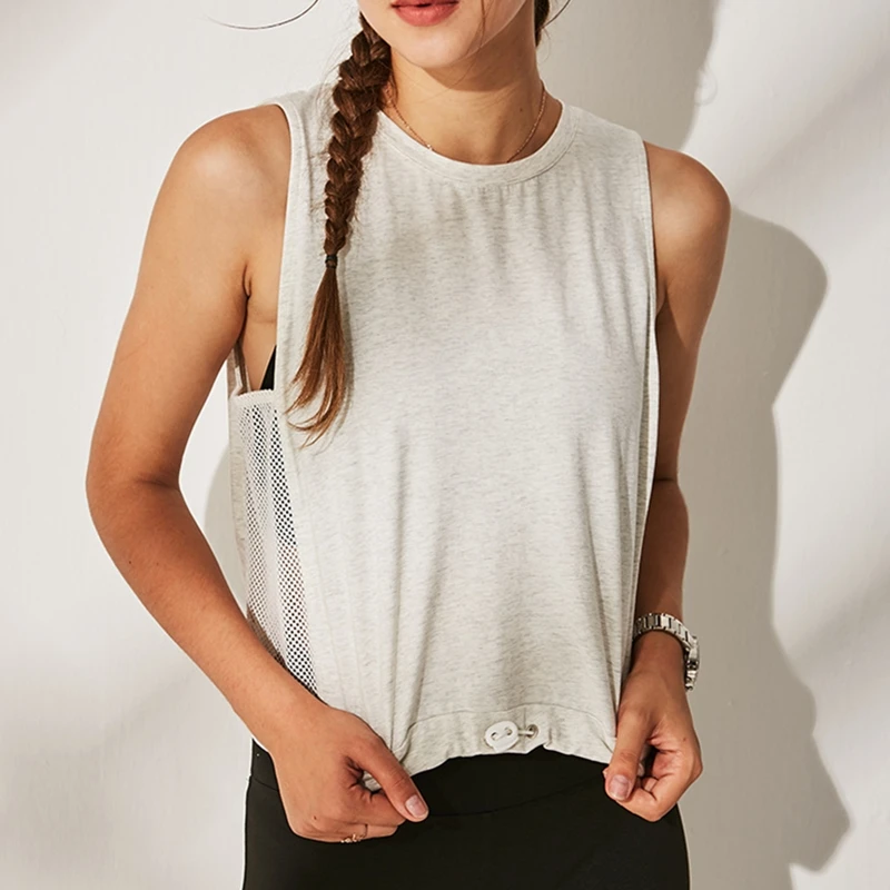 Women's Tank Workout Tops Sports Wear For Women Gym T-shirt Open Back Yoga Top yoga top sports tank sports t shirt yoga shirt sports shirt Sport Blouses Woman Fitness Shirt Female Jersey