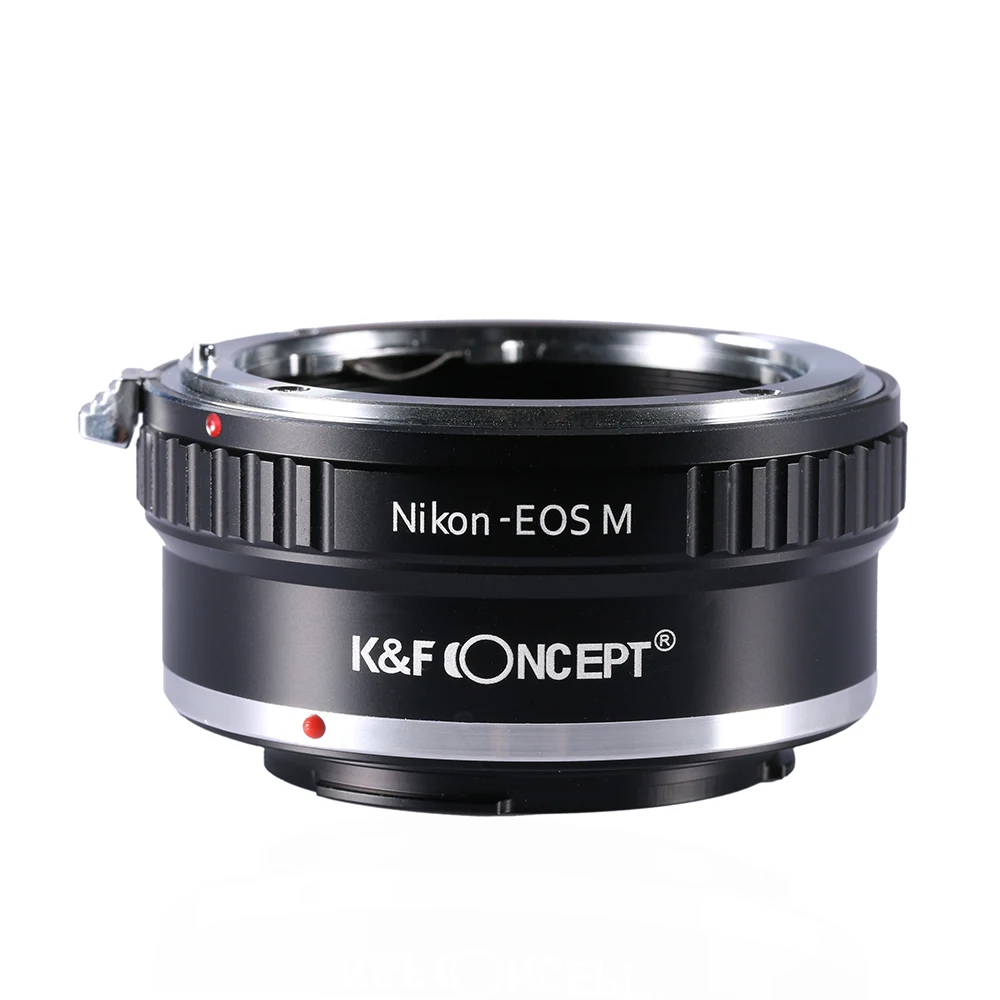 

K & F Concept AI-EOS.M для Nikon NIK F Auto D AIS NF Mount Lens для Canon EOS M Mount Camera EOS M100 M200 M3 M50 ,M6 Lens Adapter