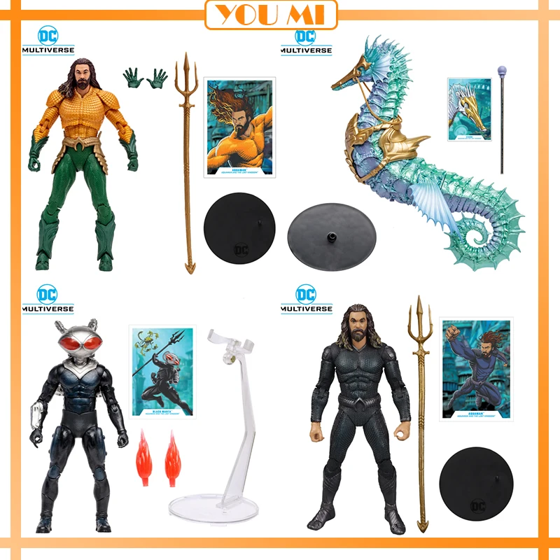 

Mcfarlane Dc Anime Figure Black Manta Figure Aquaman The Lost Kingdom Action Figure Collectible Model Dolls Toys Christmas Gifts