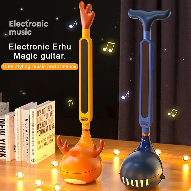 1ks otamatone japonský elektronická hudební měřici zařízení pro děti tomatone syntezátor elektrický pulec kawaii kůzle kalimba klavír