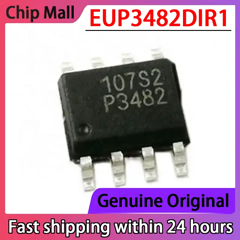 

5PCS P3482 LCD Power Supply Integrated IC Chip EUP3482DIR1 Converter DC-DC New SMT SOP