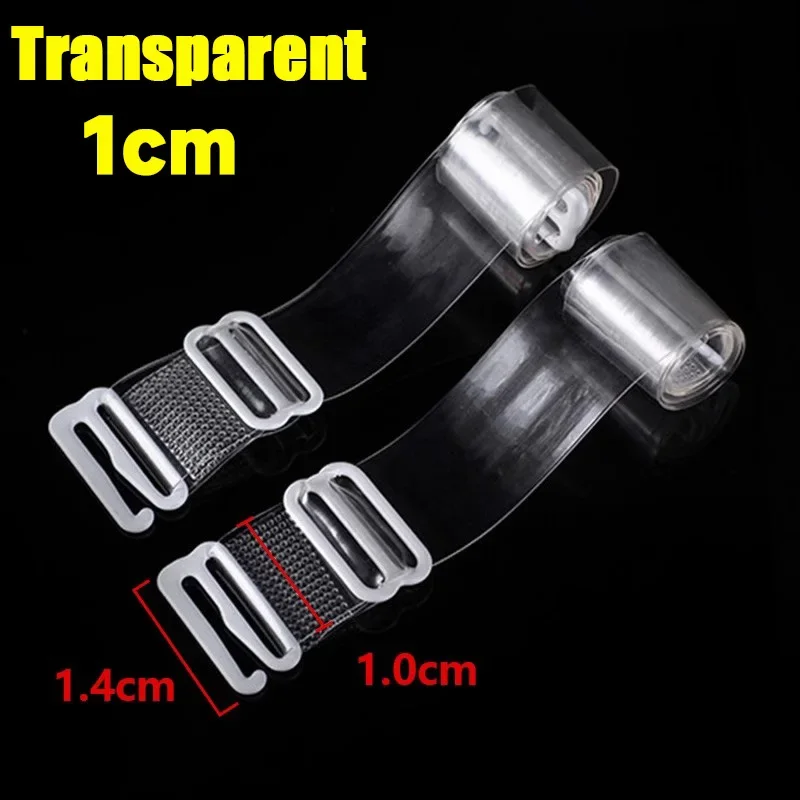 Summer New Invisible Bra Shoulder Straps for Women Silicone Bra Belt Underwear Accessories Transparent Adjustable Bras Strap