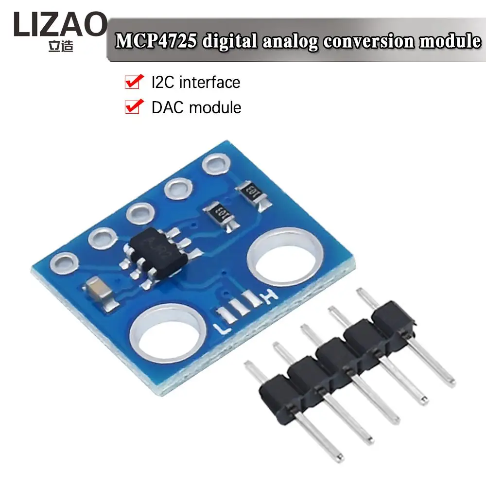 MCP4725IICI2CDACBreakout12BitDigitaltoAnalogConversionDAC