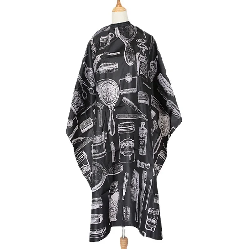 1PC Barber Tools Cutting Hair Waterproof Cloth Salon Barber Cape Hairdressing Hairdresser Apron Haircut Tool pattern Capes 5