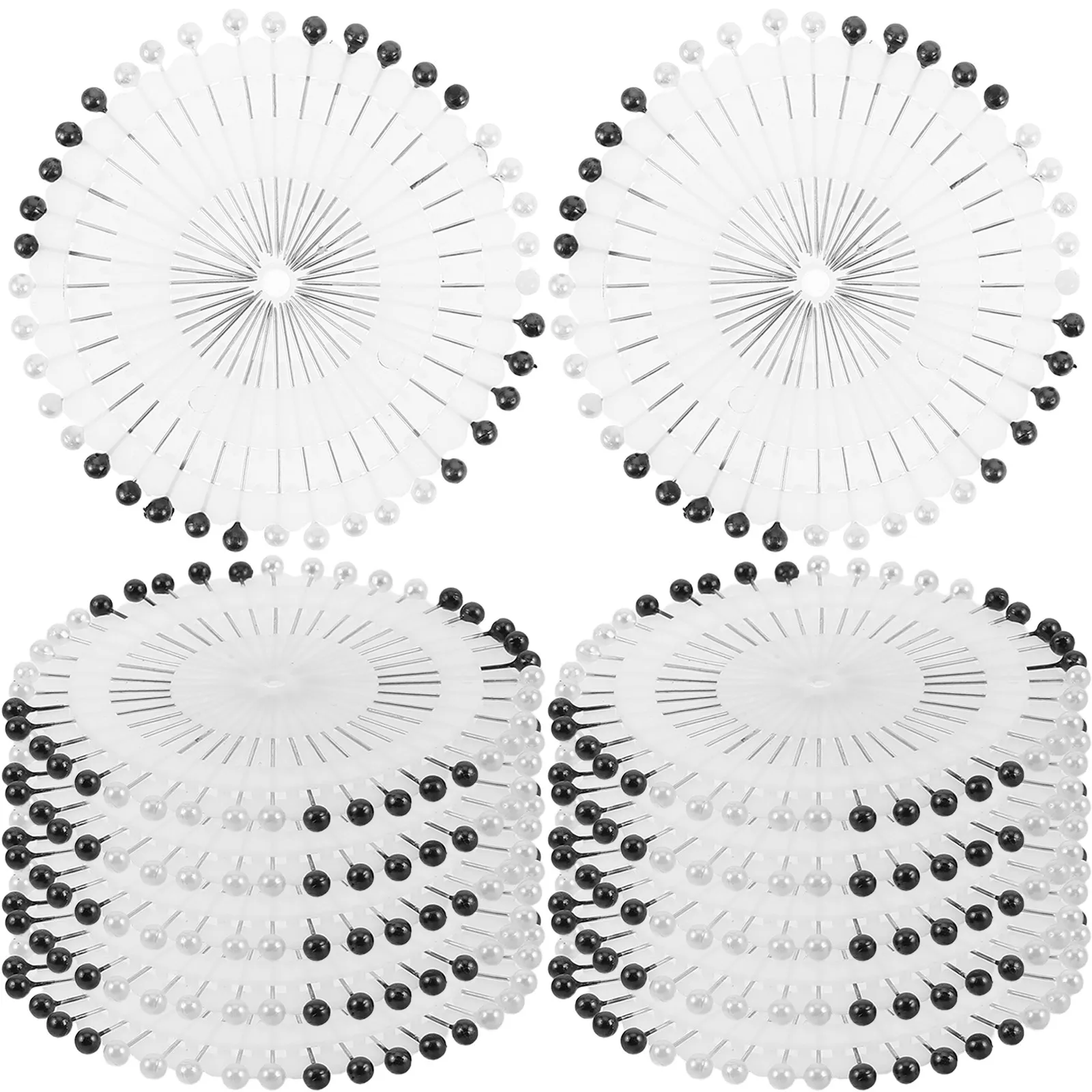 480개 진주빛 헤드 직핀 바느질 포지셔닝 바늘 퀼팅 드레스메이킹 원단 공예 용품 바느질 직핀