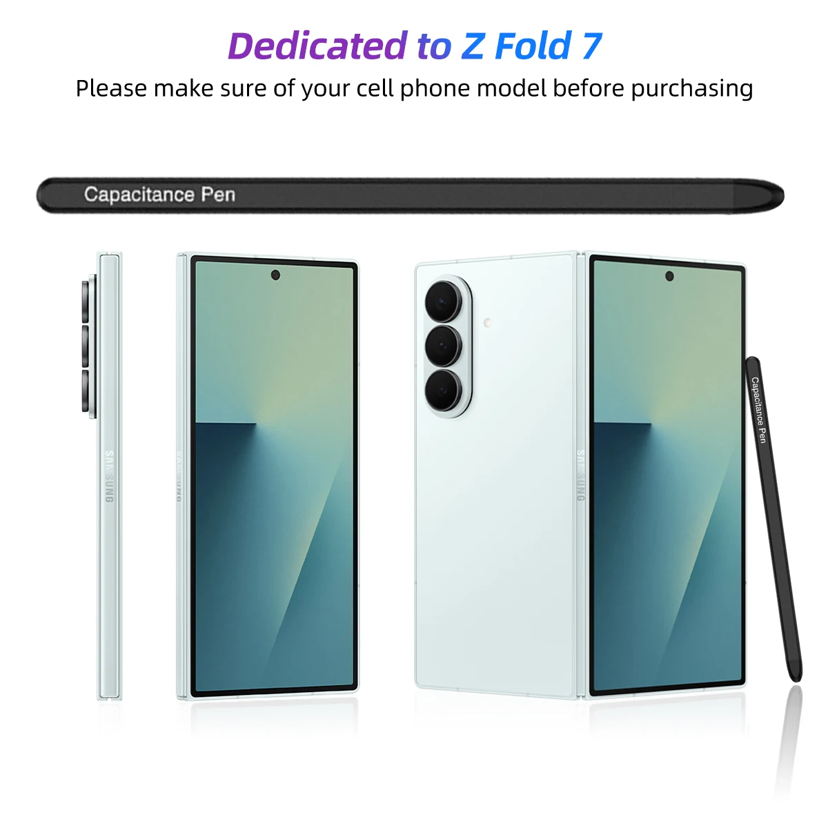 Enhanced Stylus Pen Fold Edition with Integrated Pen Slot