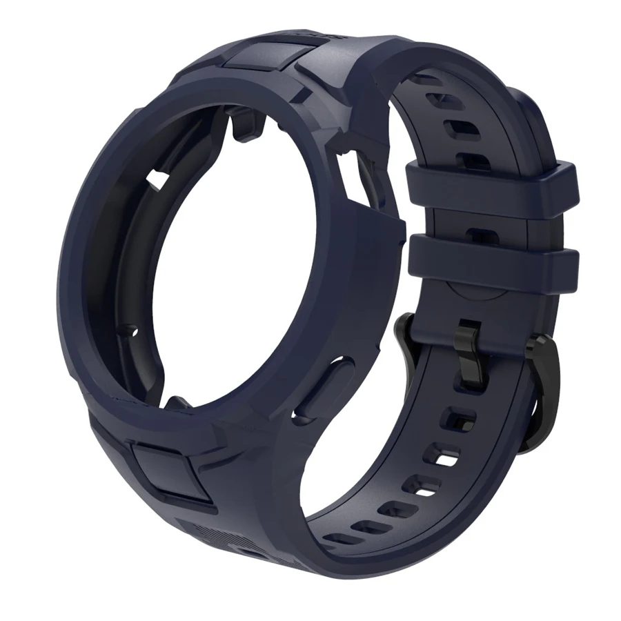 High-Quality Silicone Watchband Strap with Full Case