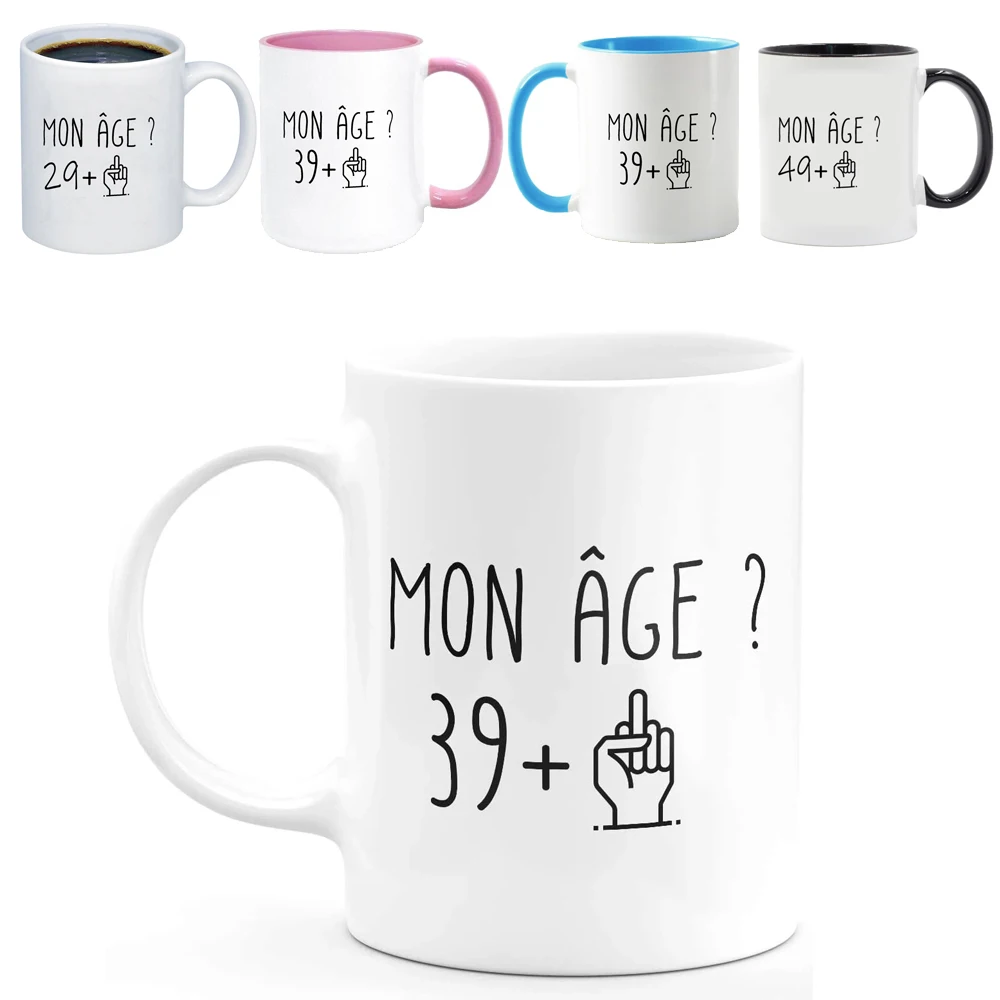 30 40 50 Anni Divertente Regalo Di Compleanno Tazza Dececentocin50 Anni Uomini Donne Umorismo Regalo Originale Dropshipping