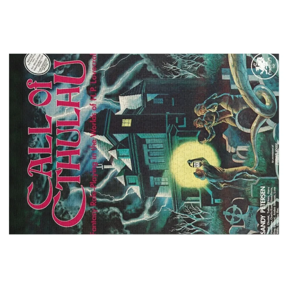 

Call of Cthulhu 1st Edition Cover Jigsaw Puzzle Game Children Personalized Gifts Puzzle