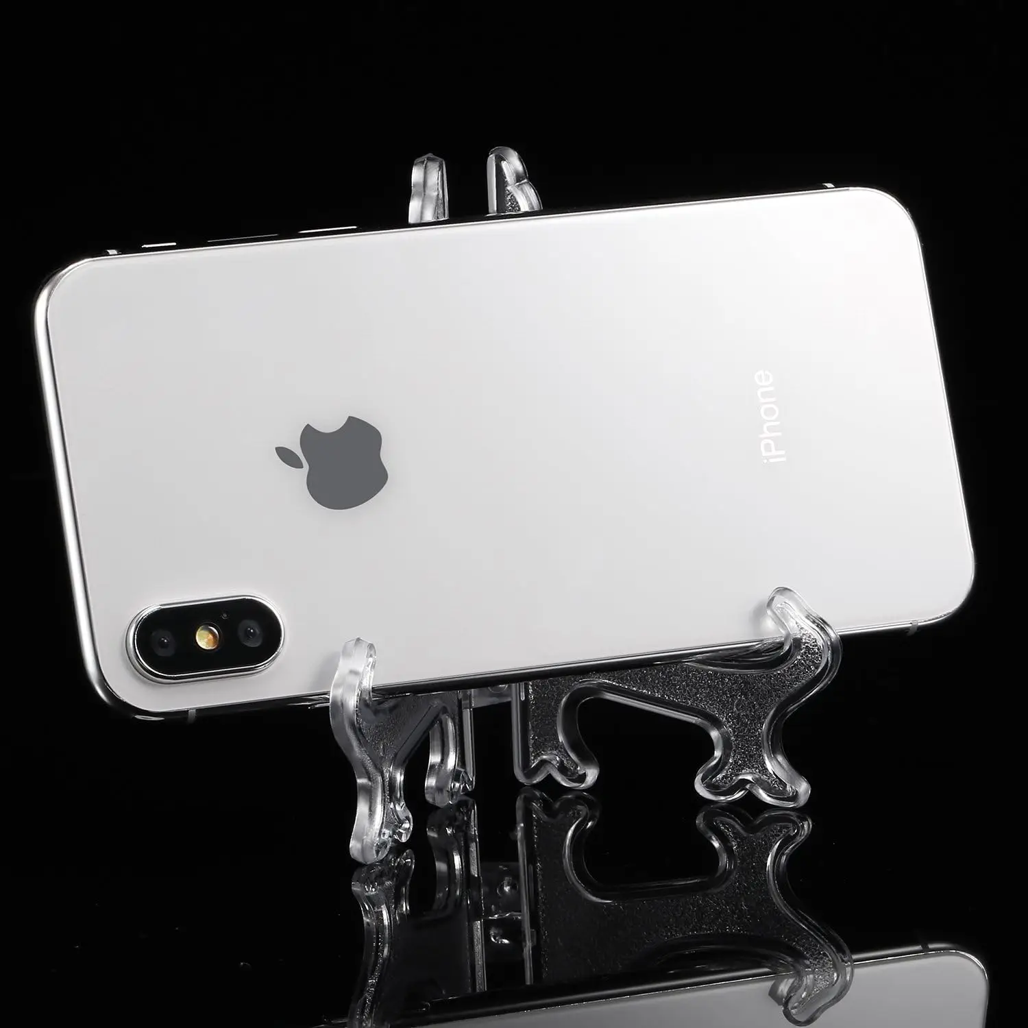 1/12PCS Acrylic Easels Table Top Plate Holder Clear  Plastic Dish Bowl Display Stand Rack Wedding Photo Frame Storage Decoration 2