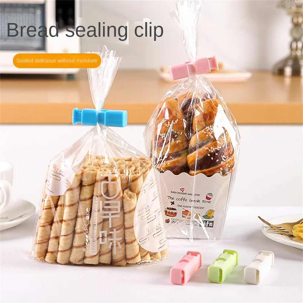 5pcs Strong Food Sealed Clips Plastic Sealing Clips Snack Bag