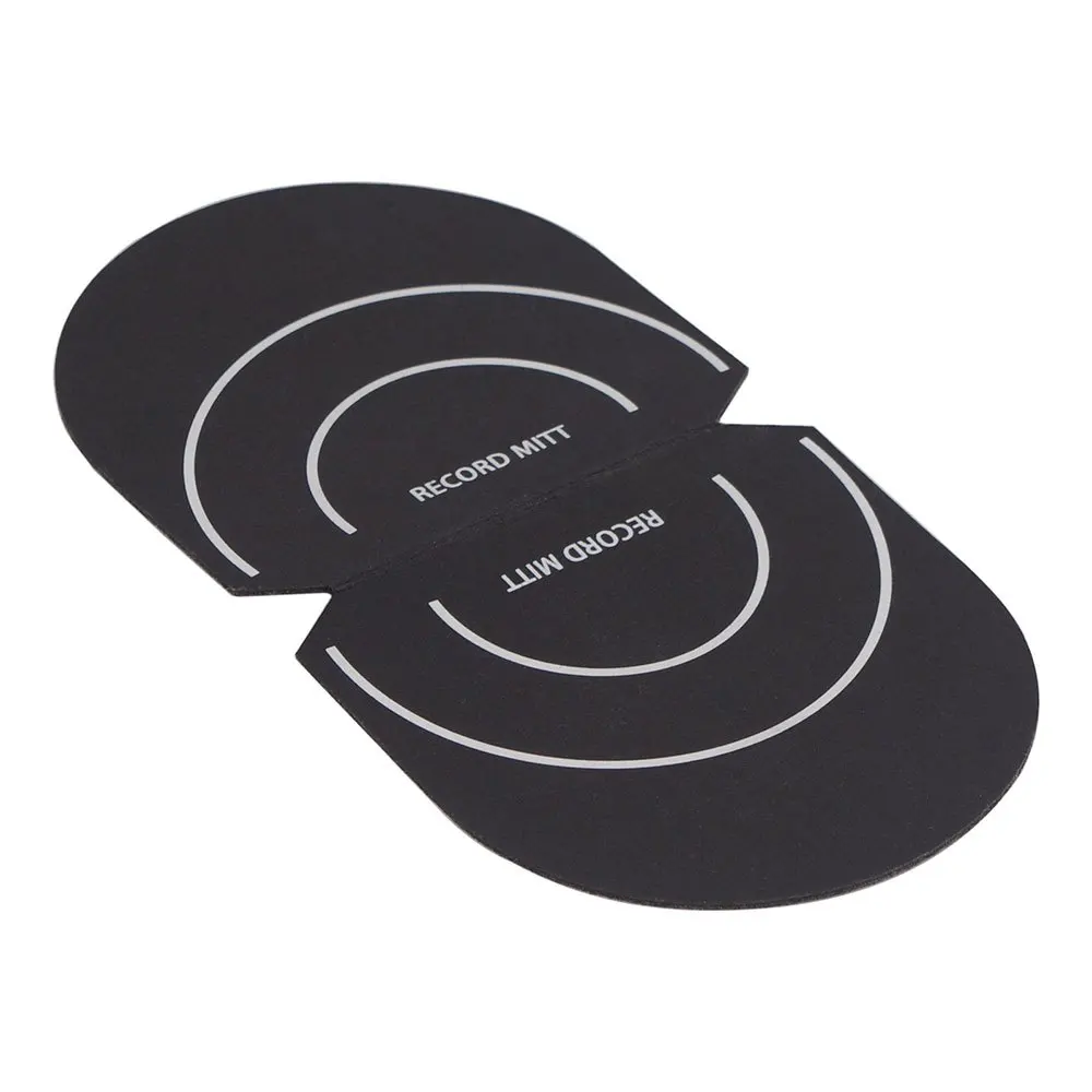 Anti Static Record Mitten & Handler-Record Player Accesories with Soft Microfiber Material, Protect Against Scratch & Dirt