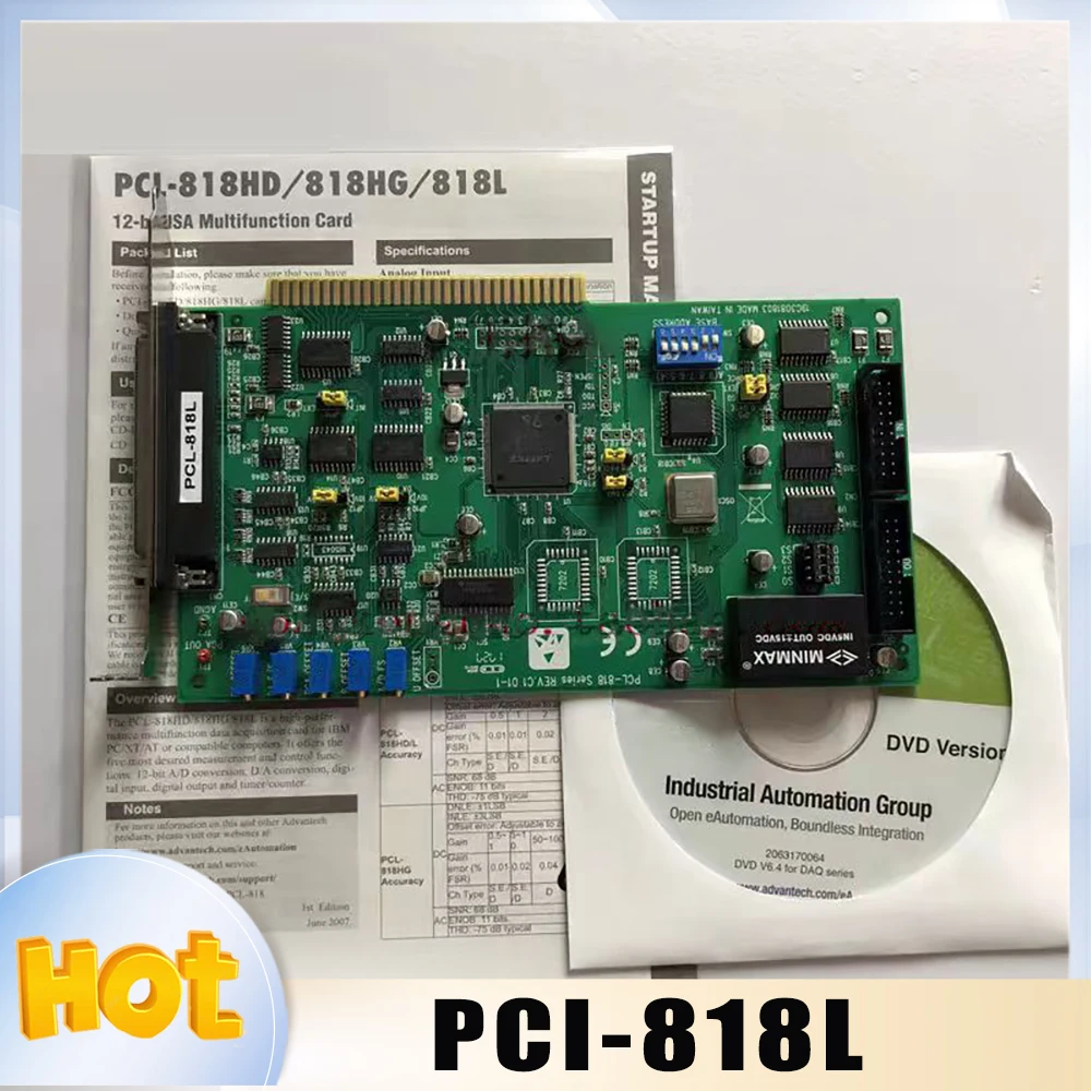 

For Advantech PCL-818L-CE 16-channel multi-function DAS card acquisition card PCL-818L