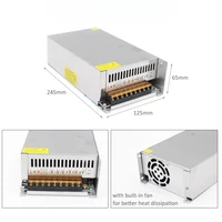 5V 12V 24V LED Power Supply AC 110V 220V to DC 5V 12V 24V LED Strip Light 12 Volt Switch Adapter Driver Electronic Transformer - Image 5