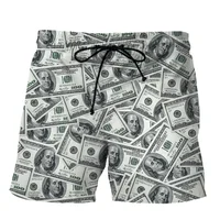 Funny 3d Printed Dollar Beach Shorts For Men Kids Summer Personalized Fashion Swim Trunks Cool Street Short Pants Women Clothing 1