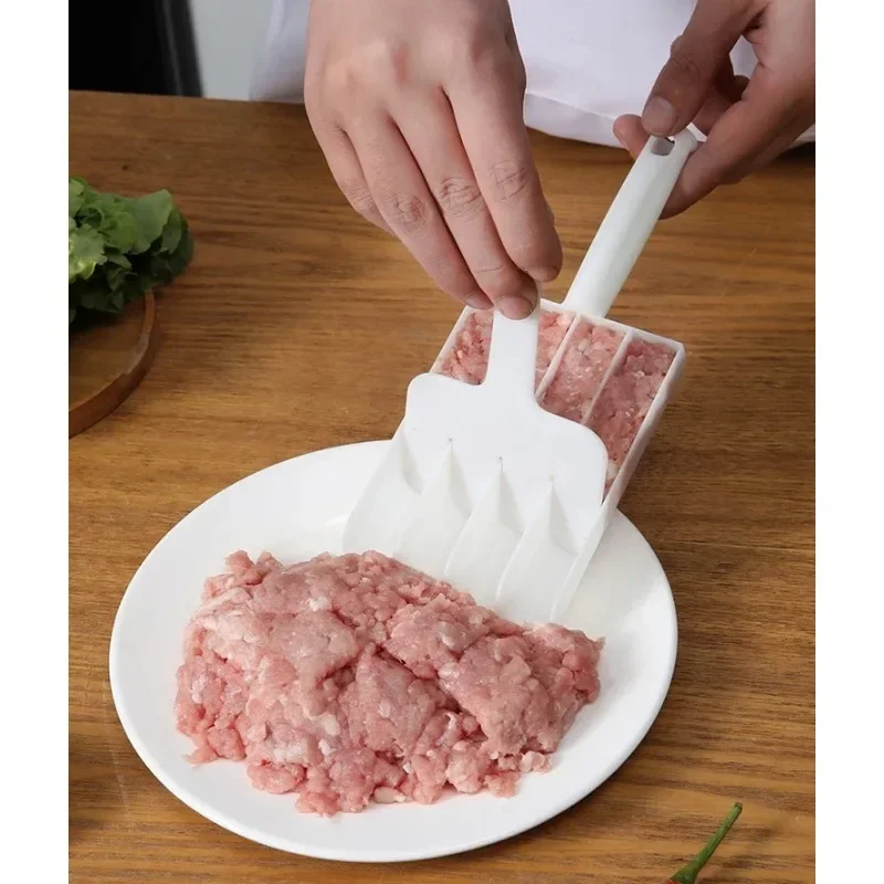 Cylinder Meatball Maker Pushing Balls No Stick Stuffed Poultry Scoop Meat Ball Food -grade Material Meat reusable Kitchen tool