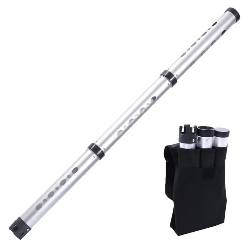 

Golf Ball Tube Upper Practice Aid Lightweight Ball Picker Rustproof Golf Ball Storage Holder Grabber Tool With Storage Bag Golf