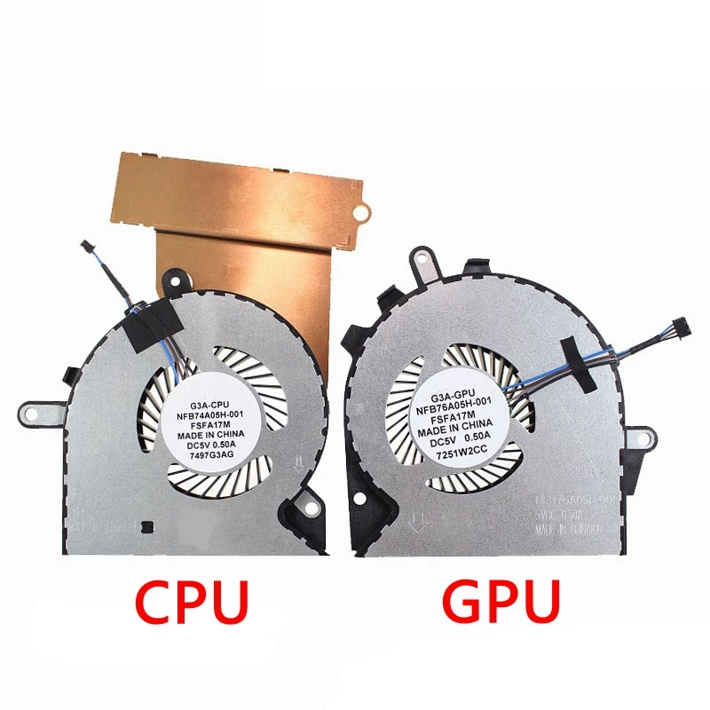 Ventola Raffreddamento CPU E GPU Per HP Envy X360 15-DS/15-DR – L53542-001 L53541-001