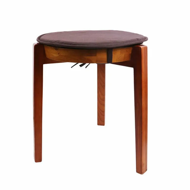 Kerek, Szilárd Üléses Pad Szék Párna Nem Csúszás Kanapé Otthoni Dekoratív Puha Ülés Étkezőhöz - Image 4