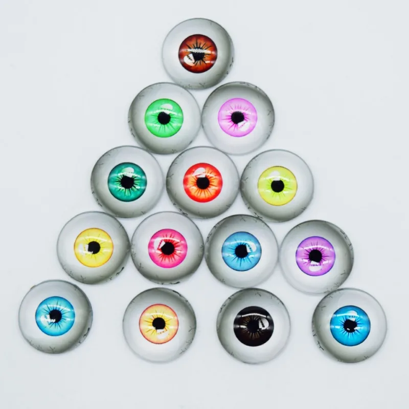 Simulated Eye 40mm Circular Patch Pupil Plush Toy Eye Doll Accessories