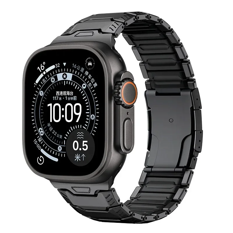 Luxury Titanium & Silicone Magnetic Band