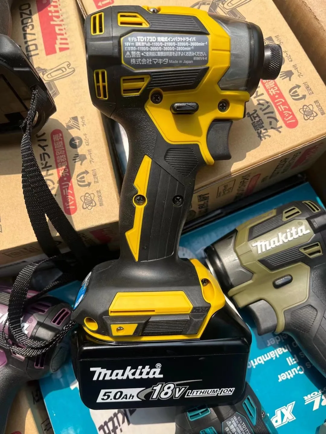 Makita 18V インパクトドライバー 5.0Ah インパクトドライバー