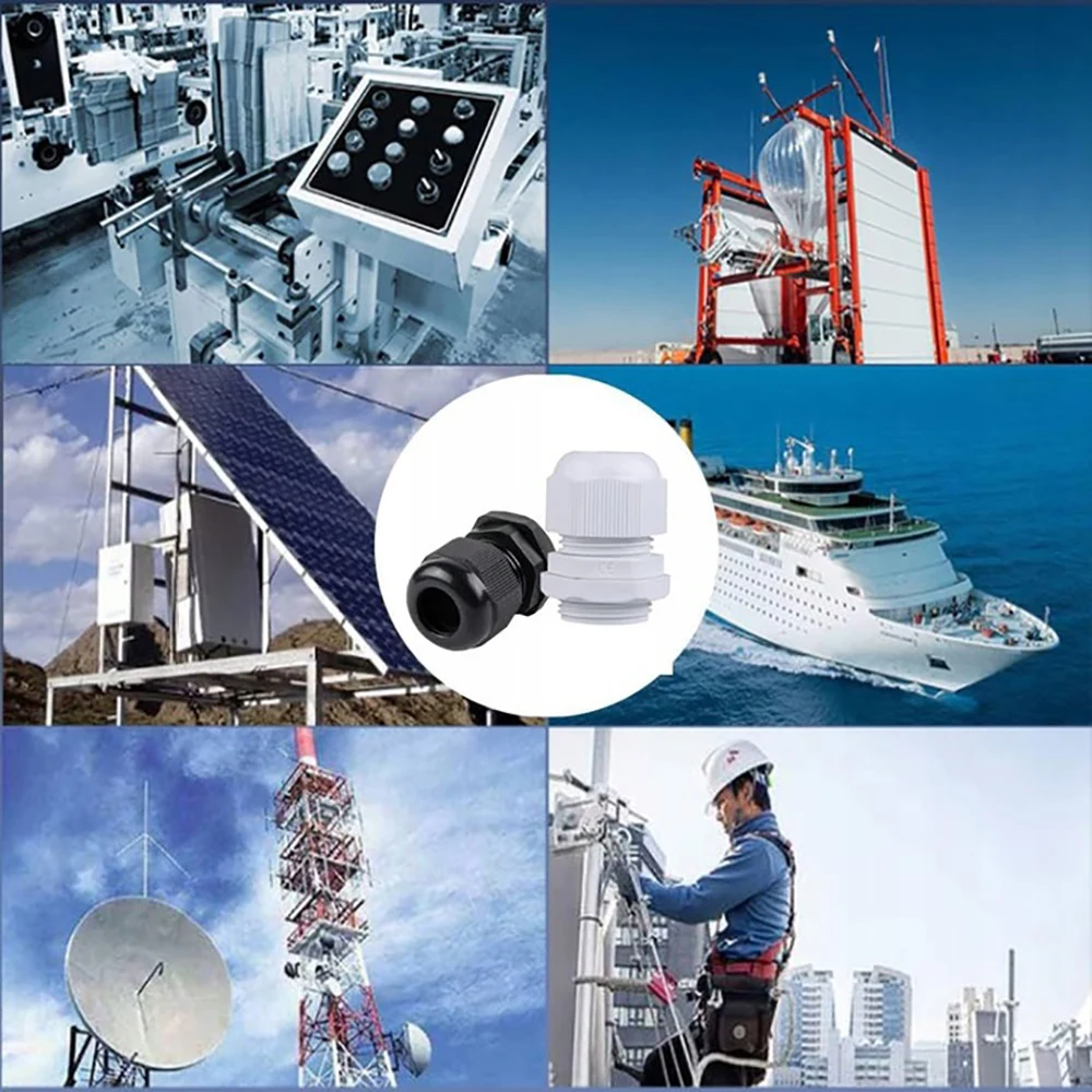 

Кабельная Втулка 3-25 мм IP68 Водонепроницаемые пластиковые разъемы