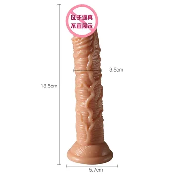 Soft Double Layer Silicone Big Dildo Realistic Fake Long Dick Penis Butt Plug Adult Sex Toys For Woman Men Vagina Anal Massage 6