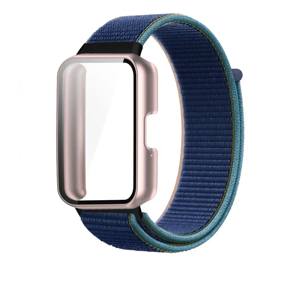 Premium Protector Case and Band Kit with Nylon Loop Strap and Glass Protective Shell