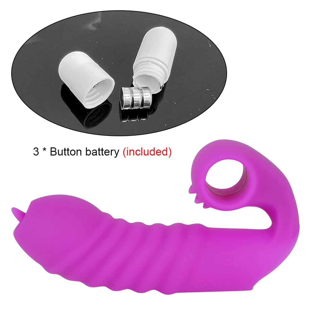 Vibratori a dita con strapon per donne, stimolatore del clitoride, lecca il plug anale, masturbatore femminile, S Ana Pug Femae_voghion.com