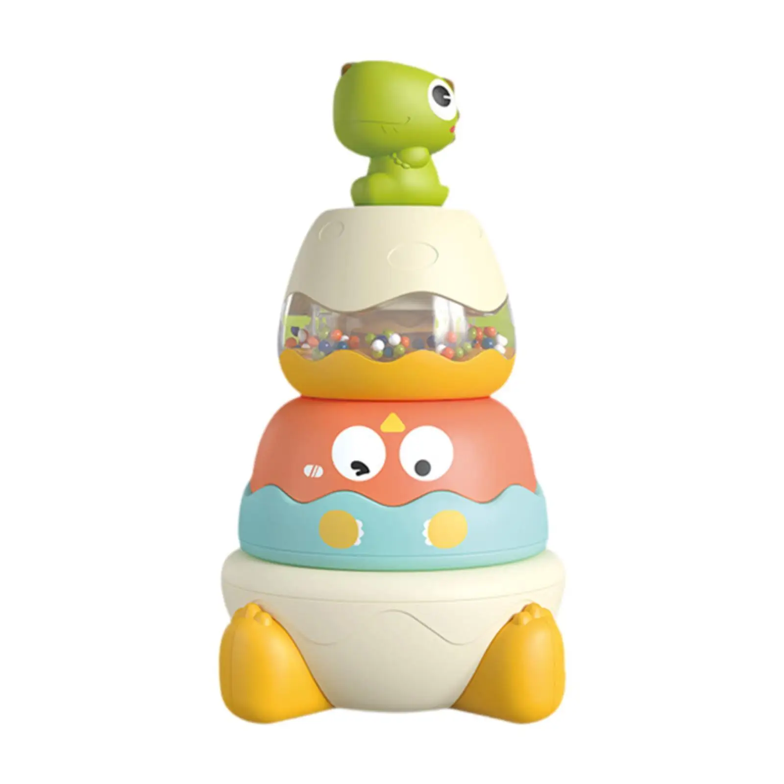 Stacking and Nesting Baby Toys with Dinosaur Figure for Boys Birthday Gifts