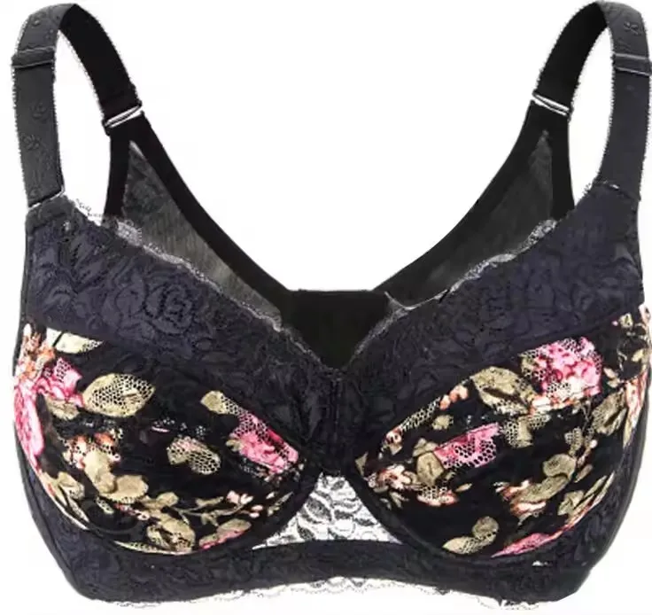 Padded Underwire Womens Full Coverage Lightly Adjustable Push Up Bra 34 36 38 40 42 44 46 48 B C D E F