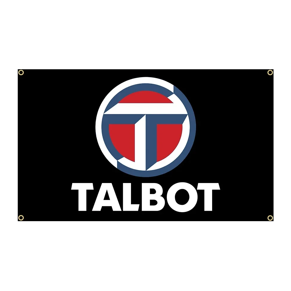 3 X5Ft Flag Talbot Car Racing Flag Banner Decorazione 90X150Cm 3X5 Ft Banner Bandiera Decorazione Banner