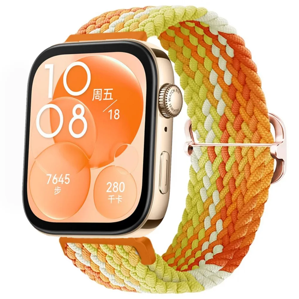 Breathable Braided Nylon Strap - Replaceable Wristband Bracelet