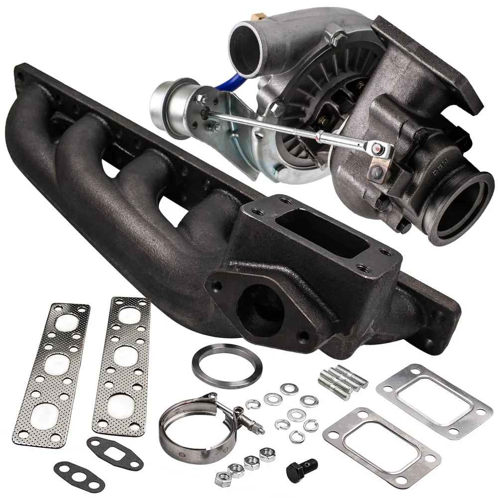 Adaptador Brida T3 A T4 Para Turbo Colector | Conversión Fundida | Altura 2.5 Pulgadas