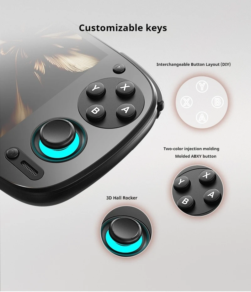 Retroid Pocket 5 RP5 Retro Handheld Game Console Video Player 5.5