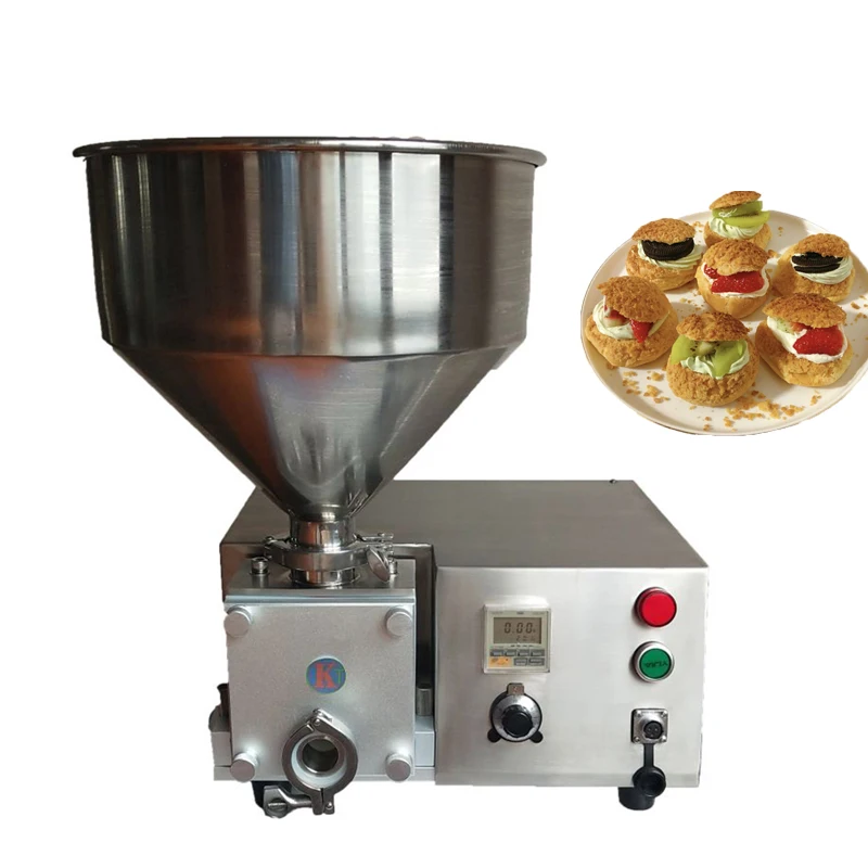 

High Tech Sponge Cake Filling Machine Automatic Bread And Jam Injection Machine