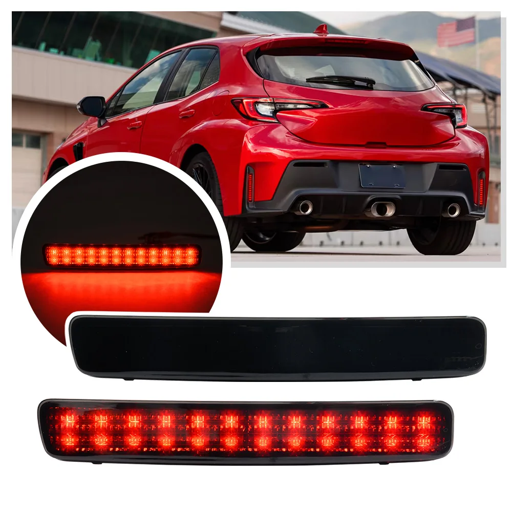 2X Led Paraurti Posteriore Reflecter Light Fanale Posteriore Freno Per Toyota Prius + 2012-2020 Prius V C Toyota Yaris Cross 2021 +
