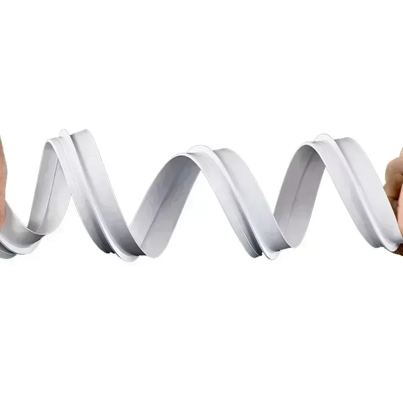 Tappo Per Tiraggio Sotto La Porta Per Guarnizione Striscia Di Giunzione Della Porta Tpe Addensato Autoadesivo Insonorizzato Antivento Antipolvere Tappi Per Tiraggio Da 6,6 Piedi - Foto 9