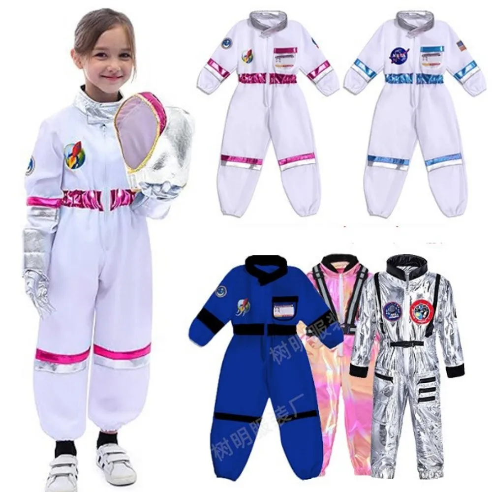 Jumpsuit Costumi Astronauta Adult Unisex Astronaut Space Suit