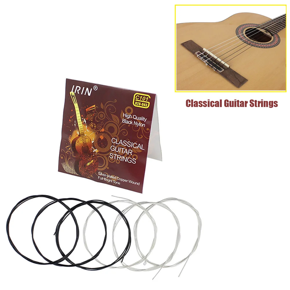 

6 Pcs Classic Guitar Strings Nylon Guitar Strings Classic Guitar Rope Guitar Instrument Accessories
