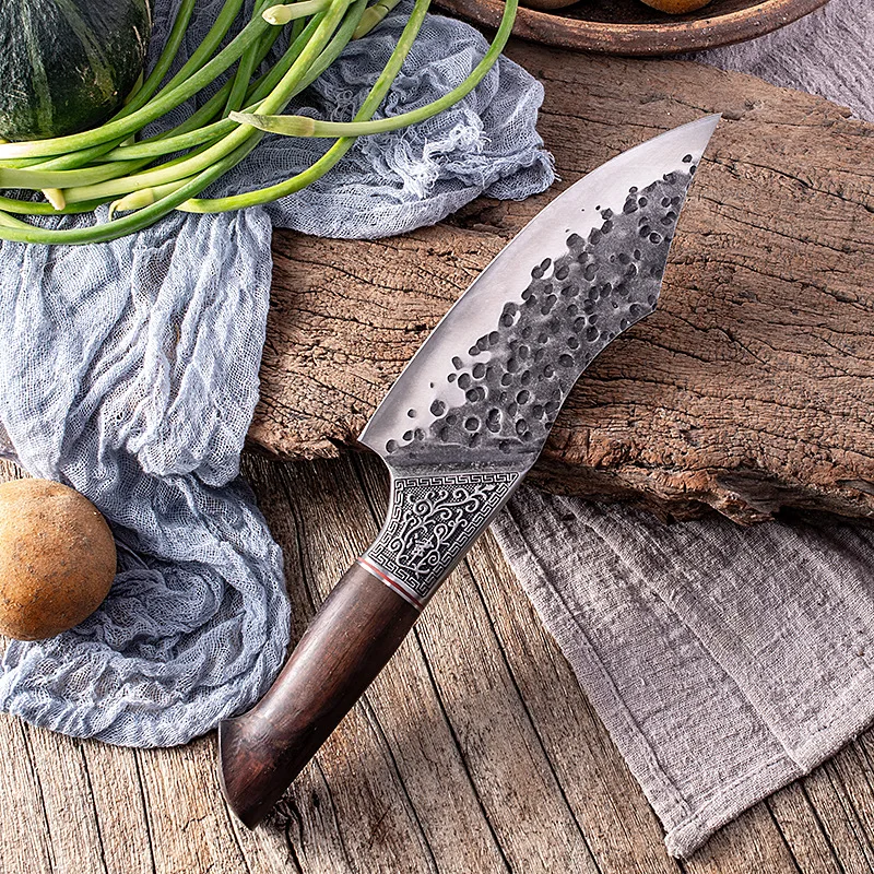 

Forged High Carbon Steel Cooking Slicing Knife Kitchen Meat Cleaver Butcher Chef Knife Chopping Chef Knife Kitchen Tools