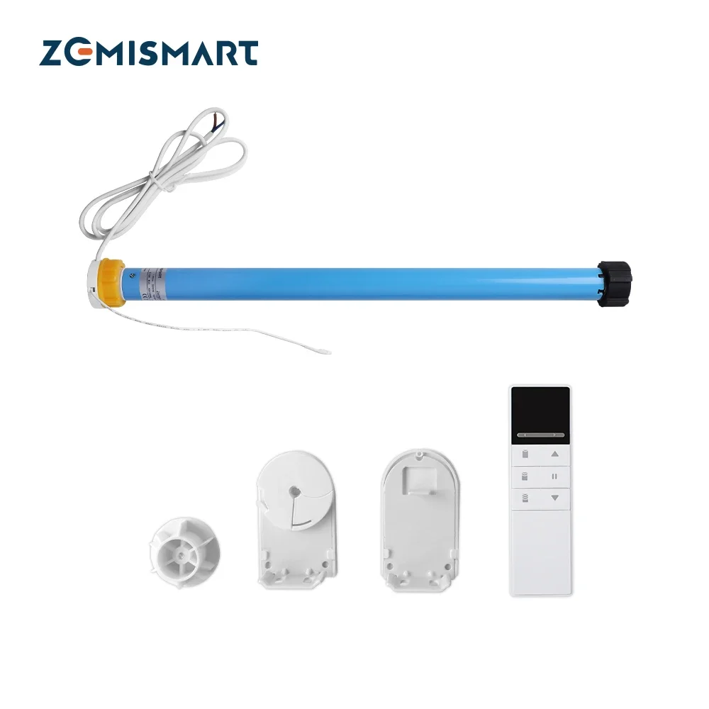 Zemismart-tuya Wifi Smart Roller Shade Motor Motor de Obturador Elétrico Motorizado Alexa Google Home Voice 37 mm 38 mm Tube