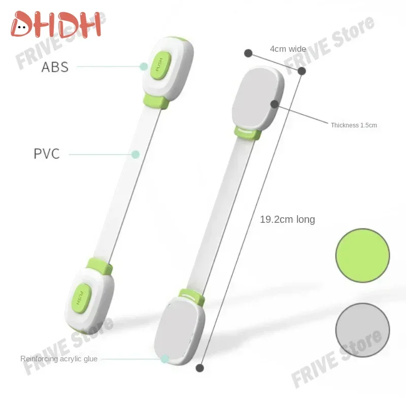 Child Safety Lock Protection from Children Closet Security Cabinet Door Lock Baby Protective Refrigerator Drawer Locks
