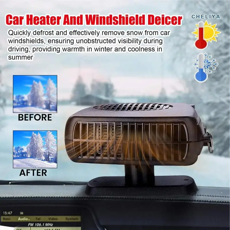 Portable Car Heater And Defroster Fast Defroster For Car Windshield With 2  Modes Durable Car Accessories Portable Car Air - AliExpress