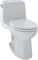 MS854114EL#11 Eco Ultramax ADA Elongated One Piece Toilet Colonial White It Also Provides An Additional 20% Water Savings 1