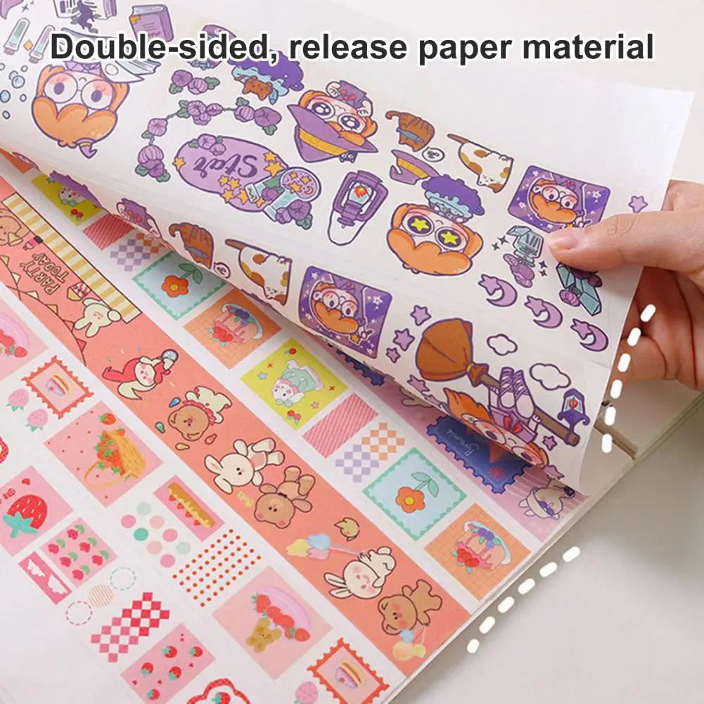 Practical Release Paper Book A5 Size Spiral Sticker Book 32 Sheets Sticker  Book Collecting Album Scrapbooking